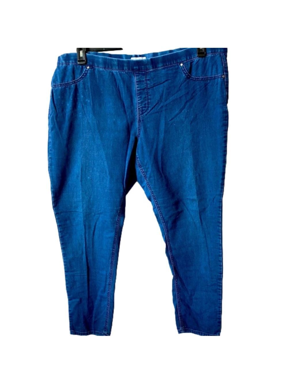Jaclyn Smith Plus Size Pull-up Stretch Jeans